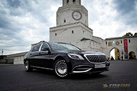 Фото 02 — Аренда Mercedes-Benz Maybach (чёрный) с водителем в Казани