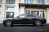 Фото 07 — Аренда Mercedes-Benz S-class w223 (чёрный) с водителем в Казани