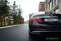 Фото 10 — Аренда Mercedes-Benz S-class w223 (чёрный) с водителем в Казани