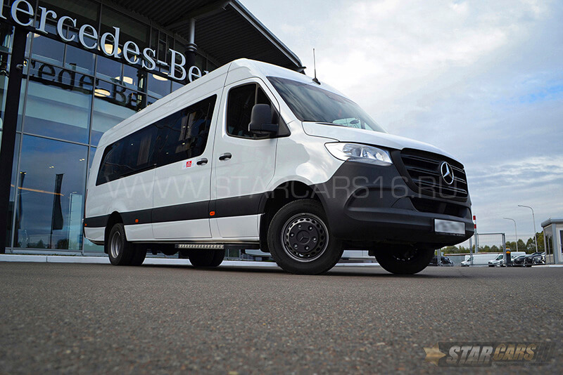 Фото 02 — Аренда микроавтобуса Mercedes-Benz Sprinter VIP в Казани