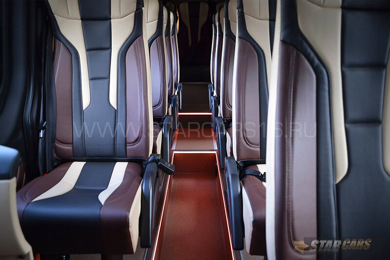 Фото 10 — Аренда микроавтобуса Mercedes-Benz Sprinter VIP в Казани